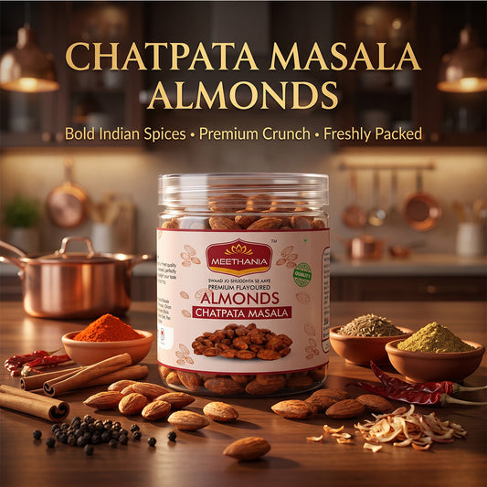 Meethania Chatpata Masala Almonds