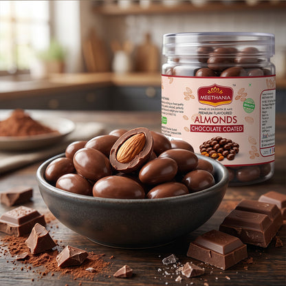 Meethania Chocolate Coarted Almonds