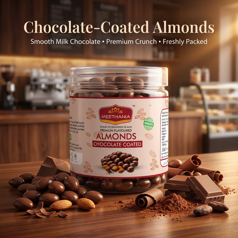 Meethania Chocolate Coarted Almonds