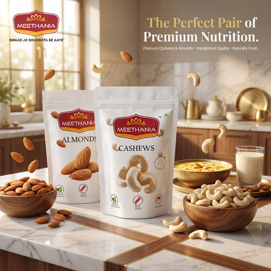Meethania Almonds & Cashews Combo