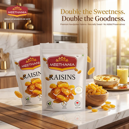 Meethania Premium Raisins – Pack of 2