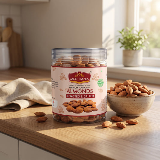 Meethania Roasted & Salted Almonds