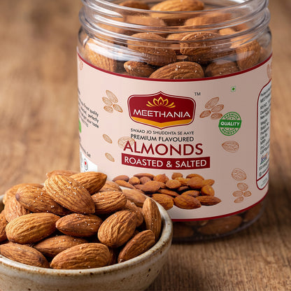 Meethania Roasted & Salted Almonds