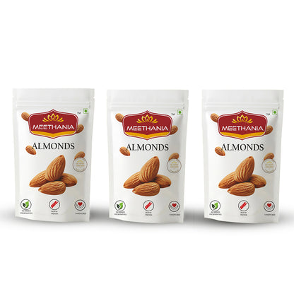 Meethania Premium Almonds – Pack of 3